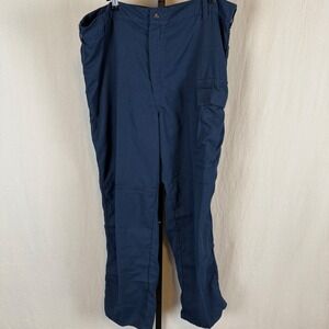 DRIFIRE Men Navy Blue Cargo Work Pants Style DF2 850 FDPE NB 40R